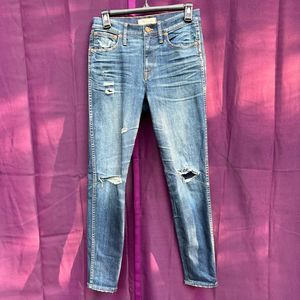 MADEWELL WOMENS 9” HIGH RISE SKINNY SKINNY JEANS SIZE 27